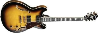 Poolakustiline kitarr Ibanez AS93FM-AYS Antique Yellow Sunburst Poolakustiline kitarr - 2