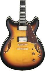 Poolakustiline kitarr Ibanez AS93FM-AYS Antique Yellow Sunburst Poolakustiline kitarr - 3