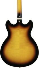 Poolakustiline kitarr Ibanez AS93FM-AYS Antique Yellow Sunburst Poolakustiline kitarr - 4