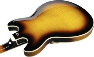 Poolakustiline kitarr Ibanez AS93FM-AYS Antique Yellow Sunburst Poolakustiline kitarr - 6