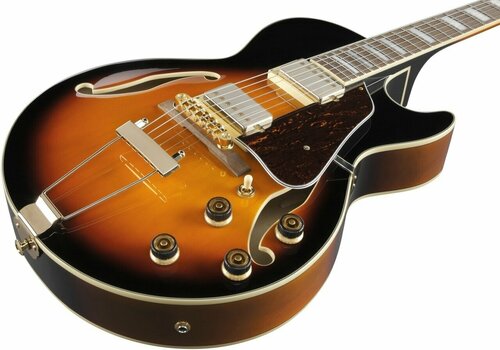 Halvakustisk gitarr Ibanez AG75G-BS Brown Sunburst Halvakustisk gitarr - 6
