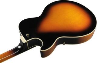 Halvakustisk guitar Ibanez AG75G-BS Brown Sunburst Halvakustisk guitar - 6