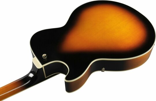 Halvakustisk gitarr Ibanez AG75G-BS Brown Sunburst Halvakustisk gitarr - 7