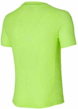 Running t-shirt with short sleeves
 Mizuno Aero Tee Neolime XL Running t-shirt with short sleeves - 2