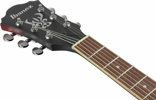 Gitara semi-akustyczna Ibanez AS53-SRF Sunburst Red Flat - 8