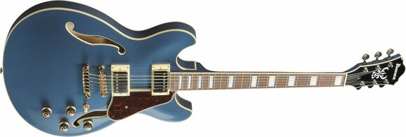 Guitarra semi-acústica Ibanez AS73G-PBM Prussion Blue Metallic - 3