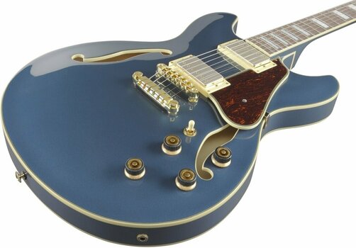 Semi-Acoustic Guitar Ibanez AS73G-PBM Prussion Blue Metallic - 6