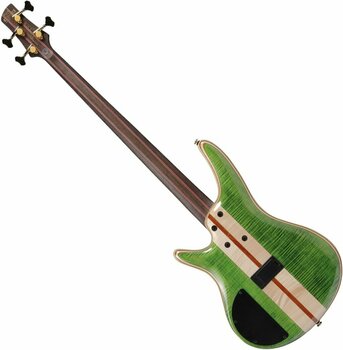 Elektrická baskytara Ibanez SR4FMDX-EGL Emerald Green - 2