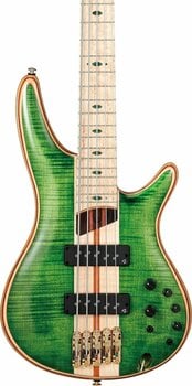 5-snarige basgitaar Ibanez SR5FMDX-EGL Emerald Green - 6