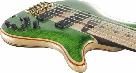 5χορδη Μπάσο Κιθάρα Ibanez SR5FMDX-EGL Emerald Green - 8