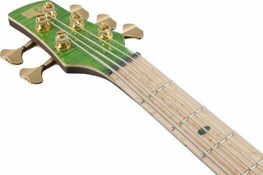 Gitara basowa 5-strunowa Ibanez SR5FMDX-EGL Emerald Green - 10