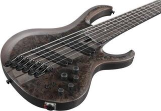 Multiscale Bass Guitar Ibanez BTB806MS-TGF Transparent Gray Flat Multiscale Bass Guitar - 5