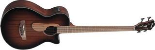 Bajo acústico Ibanez AEGB24E-MHS Mahogany Sunburst Bajo acústico - 2