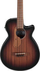 Bajo acústico Ibanez AEGB24E-MHS Mahogany Sunburst Bajo acústico - 3