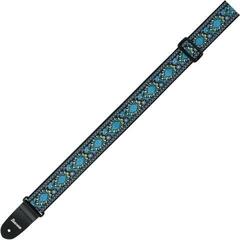 Kytarový pás Ibanez GSV50-P1 Kytarový pás Light Blue - 1