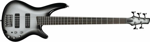 5-saitiger E-Bass, 5-Saiter E-Bass Ibanez SR305E-MSS Metallic Silver Sunburst - 2