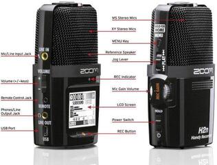 Portable Digital Recorder Zoom H2n Portable Digital Recorder - 5