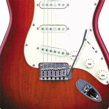 Chitarra Elettrica Fender Squier Standard Stratocaster Special Edition RW Cherry Sunburst - 3