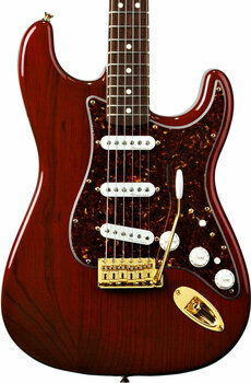 Elektromos gitár Fender Deluxe Players Stratocaster RW Crimson Red Transparent - 3