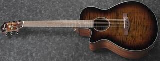 Elektroakustická gitara Dreadnought Ibanez AEG70L-TIH Tiger Burst Elektroakustická gitara Dreadnought - 2