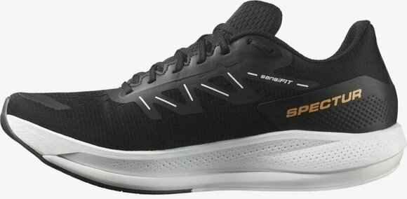 Road running shoes Salomon Spectur Black/White/Blazing Orange 45 1/3 Road running shoes - 4