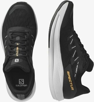 Road running shoes Salomon Spectur Black/White/Blazing Orange 45 1/3 Road running shoes - 6