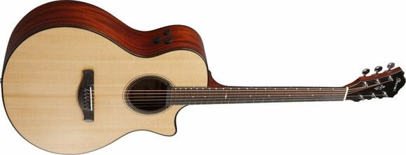 electro-acoustic guitar Ibanez AE410-LGS Natural - 3