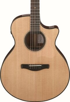 electro-acoustic guitar Ibanez AE410-LGS Natural - 4