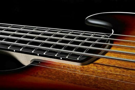 5-saitiger E-Bass, 5-Saiter E-Bass Fender Squier Deluxe Jazz Bass V Active EB 3-Color Sunburst - 3