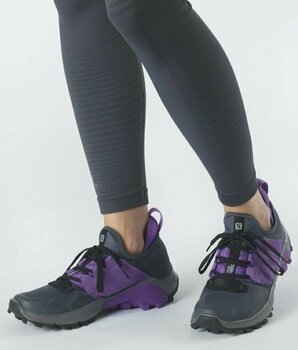 Трейл обувки за бягане
 Salomon Madcross W India Ink/Royal Lilac/Quiet Shade 37 1/3 Трейл обувки за бягане - 7