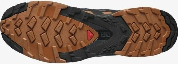 Trail running shoes Salomon XA Pro 3D V8 GTX Ebony/Caramel Cafe/Black 45 1/3 Trail running shoes - 5