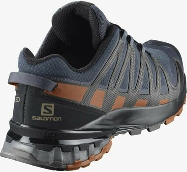 Trail running shoes Salomon XA Pro 3D V8 GTX Ebony/Caramel Cafe/Black 45 1/3 Trail running shoes - 7