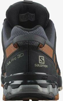 Trailschoenen Salomon XA Pro 3D V8 GTX Ebony/Caramel Cafe/Black 42 Trailschoenen - 3