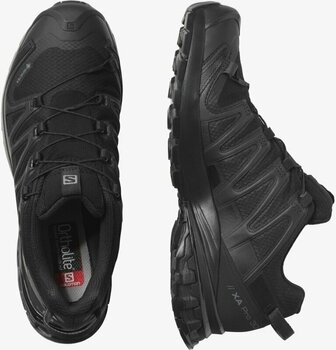 Трейл обувки за бягане
 Salomon XA Pro 3D V8 GTX W Black/Black/Phantom 41 1/3 Трейл обувки за бягане - 9