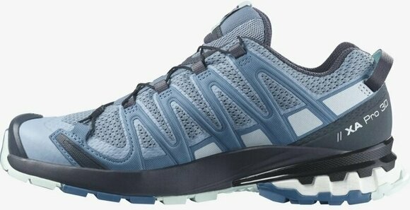 Trail running shoes
 Salomon XA Pro 3D V8 W Ashley Blue/Ebony/Opal Blue 38 2/3 Trail running shoes - 4