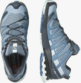 Trailowe buty do biegania
 Salomon XA Pro 3D V8 W Ashley Blue/Ebony/Opal Blue 38 2/3 Trailowe buty do biegania - 6