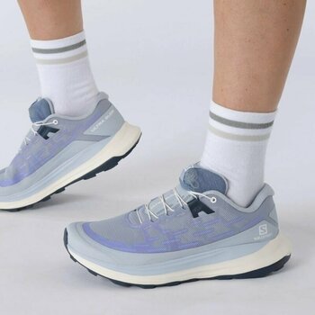 Trail running shoes
 Salomon Ultra Glide W Zen Blue/White/Mood Indigo 39 1/3 Trail running shoes - 7