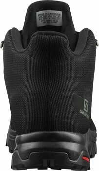 Mens Outdoor Shoes Salomon Outline Prism Mid GTX Black/Black/Castor Gray 41 1/3 Mens Outdoor Shoes - 3