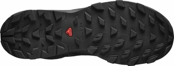 Mens Outdoor Shoes Salomon Outline Prism Mid GTX Black/Black/Castor Gray 41 1/3 Mens Outdoor Shoes - 6