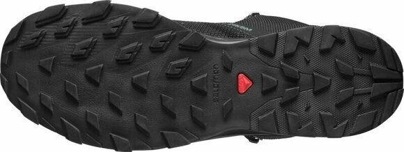 Mens Outdoor Shoes Salomon Outline Prism Mid GTX Black/Black/Castor Gray 41 1/3 Mens Outdoor Shoes - 7