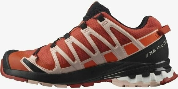 Trailowe buty do biegania
 Salomon XA Pro 3D V8 GTX W Mecca Orange/Peachy Keen/Red Orange 38 2/3 Trailowe buty do biegania - 4