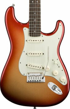 Elektrická gitara Fender American Deluxe Stratocaster RW Sunset Metallic B-Stock - 2