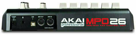 MIDI kontroler, MIDI ovládač Akai MPD26 - 2