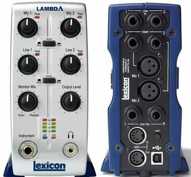 USB audio převodník - zvuková karta Lexicon LAMBDA - 5