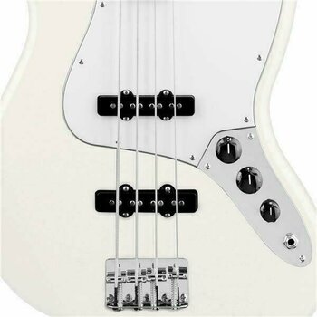 Elektrische basgitaar Fender Standard Jazz Bass RW Arctic White - 2