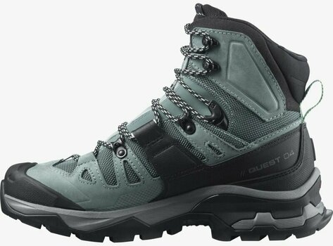 Ženski pohodni čevlji Salomon Quest 4 GTX W Slate/Trooper/Opal Blue 37 1/3 Ženski pohodni čevlji - 4