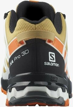 Trail running shoes Salomon XA Pro 3D V8 GTX Fall Leaf/Vibrant Orange/White 44 2/3 Trail running shoes - 3