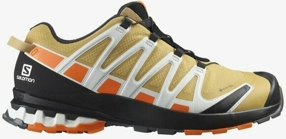 Trailowe buty do biegania Salomon XA Pro 3D V8 GTX Fall Leaf/Vibrant Orange/White 46 Trailowe buty do biegania - 2