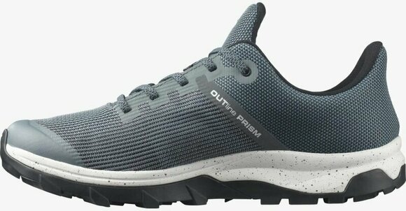 Chaussures outdoor hommes Salomon Outline Prism GTX Stormy Weather/White/Black 42 2/3 Chaussures outdoor hommes - 4