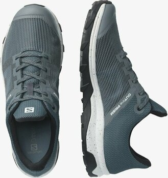 Moški pohodni čevlji Salomon Outline Prism GTX Stormy Weather/White/Black 42 2/3 Moški pohodni čevlji - 6